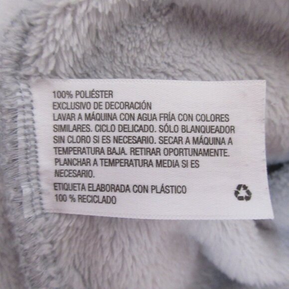 Wondershop Sweater Sz Small Sleepwear Gray Fleece Long Sleeve Crewneck Pullover - Picture 5 of 8